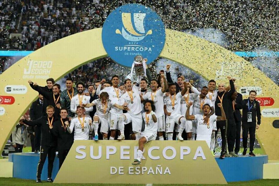 Real Madrid won Spanish Supercup