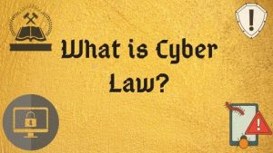 Cyber law refers to the set of laws and regulations that govern the use of the internet, digital technology, and electronic communications.